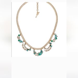 Aquamarina collar necklace + Earrings